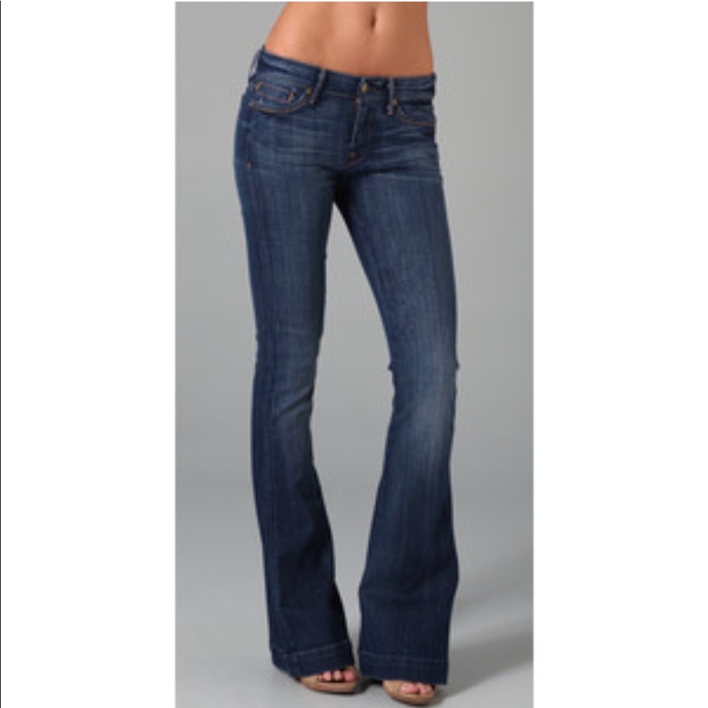 NEW 7 for all Mankind Flare Jeans 7famk size 27